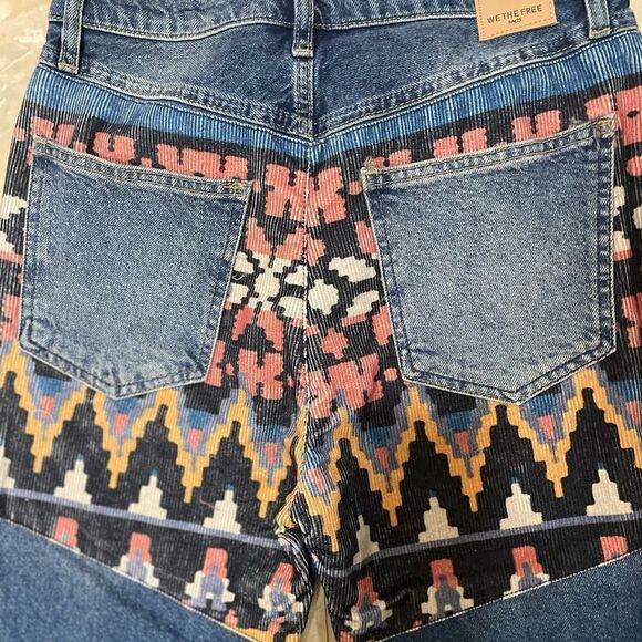 FREE PEOPLE Women’s Rocky Mountain Straight Leg Jeans jeans 24 NWOT. 
$170 - Picture 11 of 12